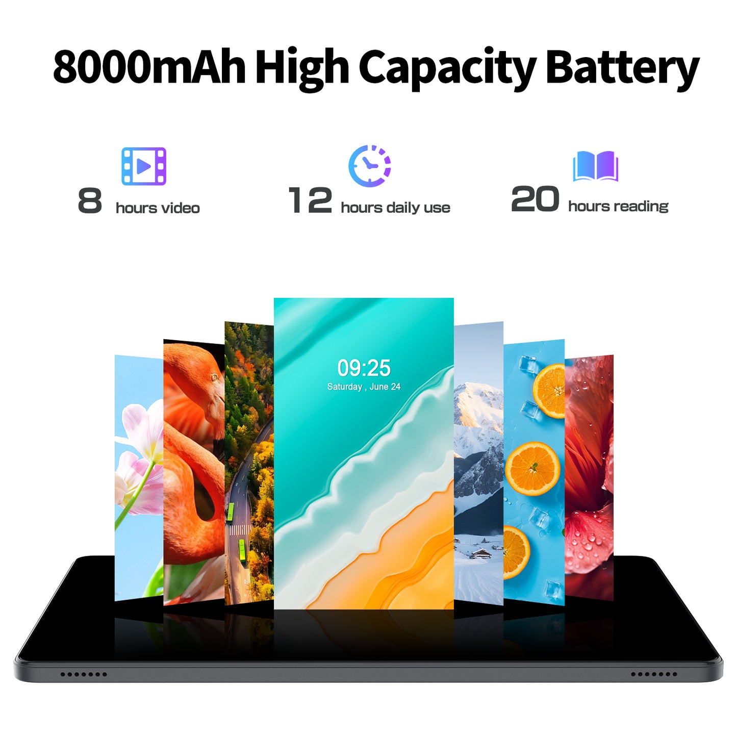 ICON Technologies™ SIM60S - 11" Android Tablet for Students and Professionals